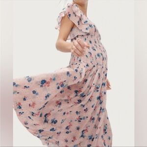 Hatch the Cosette Dress Pink Floral Medium